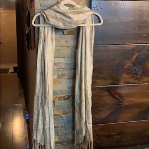 Taupe scarf